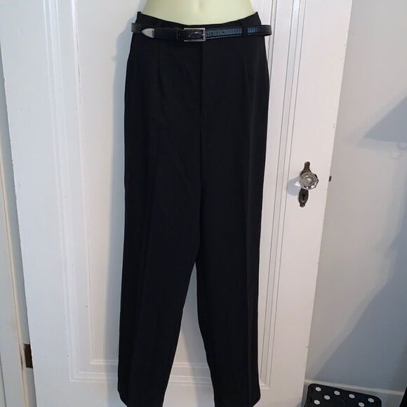 Studio Works black pants with original belt - Picture 1 of 10